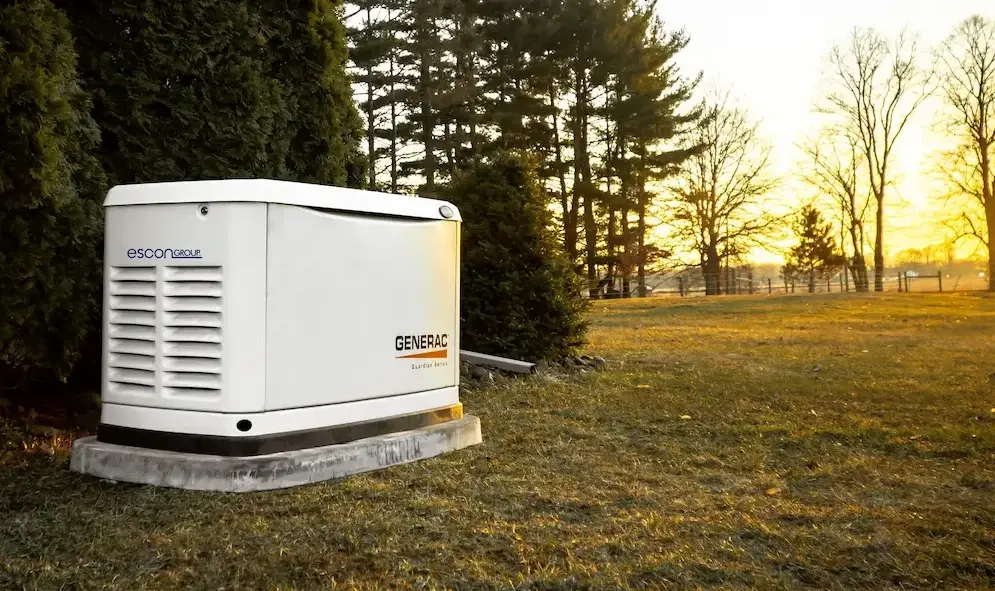 Generac standby generator installation